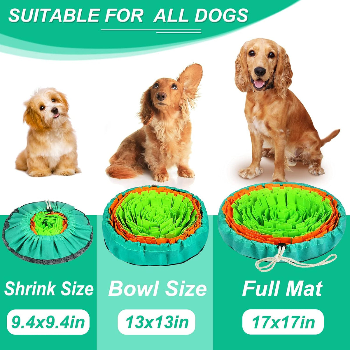 Calm Pup Adjustable Snuffle Mat