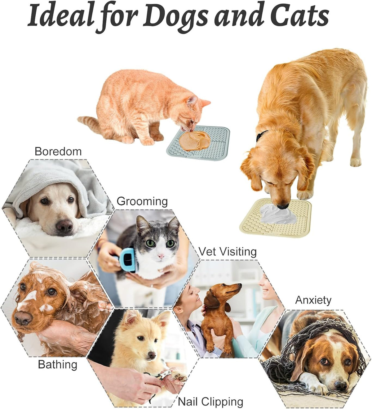 Calm Pup Lick Mat Duo - 2 Mats & Accessories