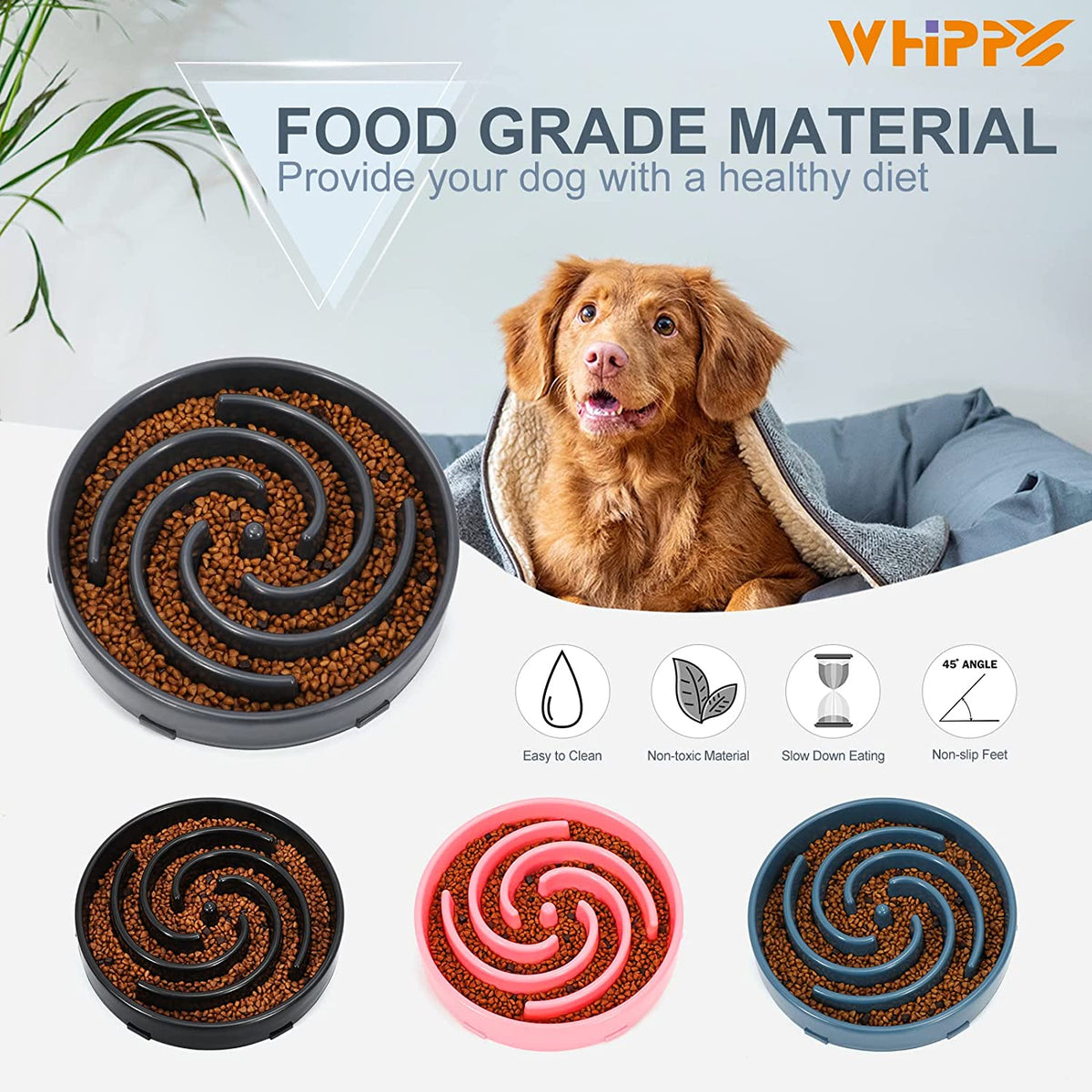 Calm Pup Slow Feeder Maze Bowl