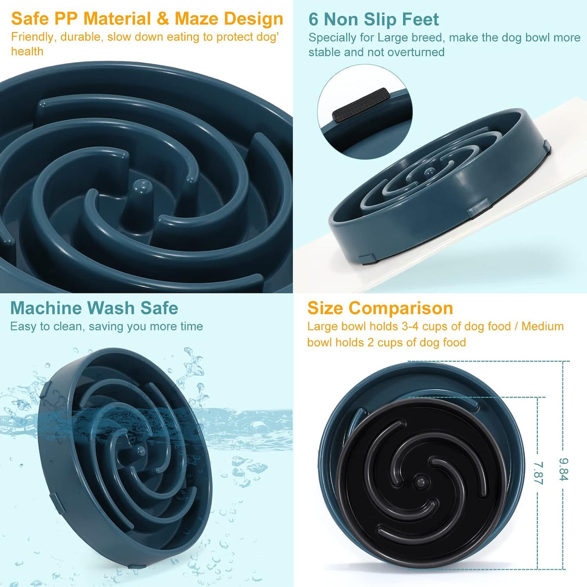 Calm Pup Slow Feeder Maze Bowl