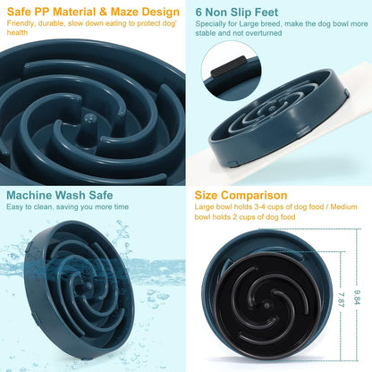 Calm Pup Slow Feeder Maze Bowl