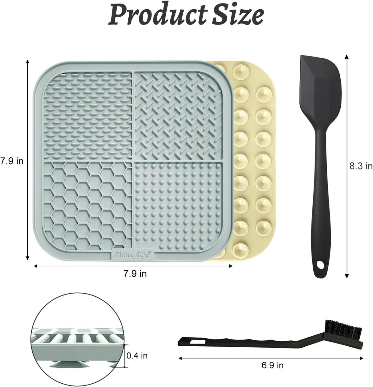 Calm Pup Lick Mat Duo - 2 Mats & Accessories